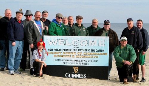 2012 Polar Plunge Some of the members of Monmouth 2 that worked hard to make the 2012 Polar Plunge a success in raising over $104,000